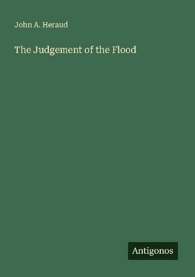The Judgement of the Flood