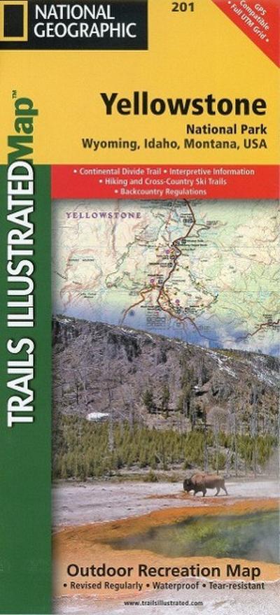 Yellowstone National Park Map