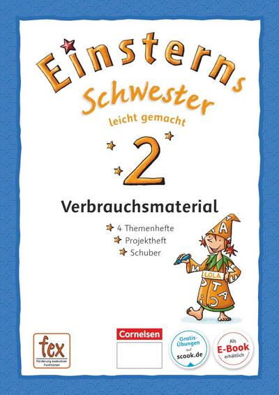Einsterns Schwester - Sprache und Lesen - Neubearbeitung: 2. Schuljahr - Leicht gemacht: Themenhefte 1-4 und Projektheft mit Schuber. ... und Lesen - Ausgabe 2015, 2. Schuljahr)