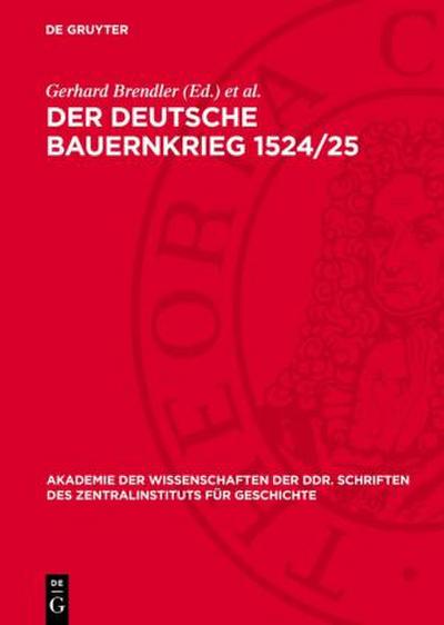Der deutsche Bauernkrieg 1524/25