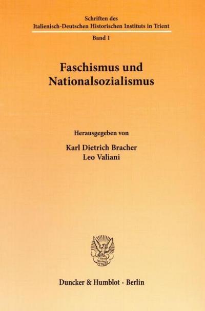 Faschismus und Nationalsozialismus.