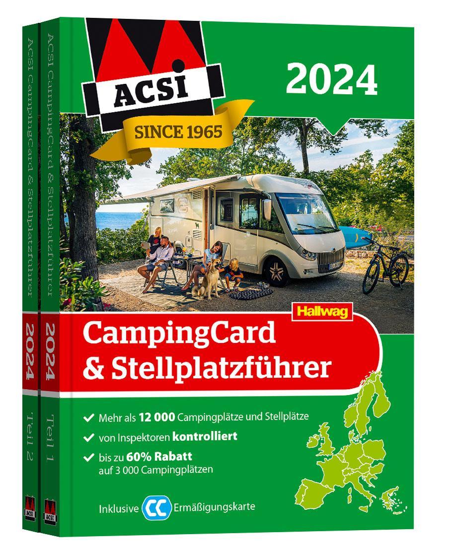 Acsi Europa 2024, CampingCard & Stellplatzführer ACSI