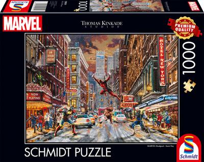 Thomas Kinkade Studios - Marvel Deadpool, Snow Day