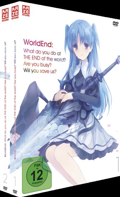 WorldEnd: What do you do at the end of the world? Are you busy? Will you save us? - Gesamtausgabe. Vol.1-2, 2 DVD