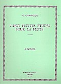 20 petites etudes pour la flute