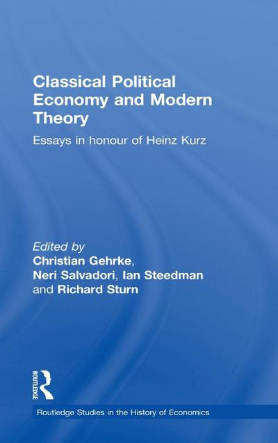 Classical Political Economy and Modern Theory
