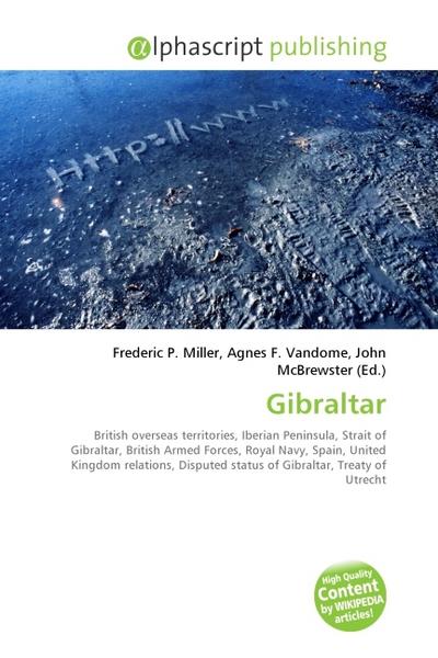 Gibraltar - Frederic P. Miller