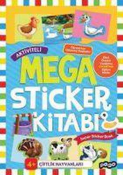 Aktiviteli Mega Sticker Kitabi