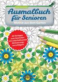 Ausmalbuch für Senioren - Motive aus dem Garten