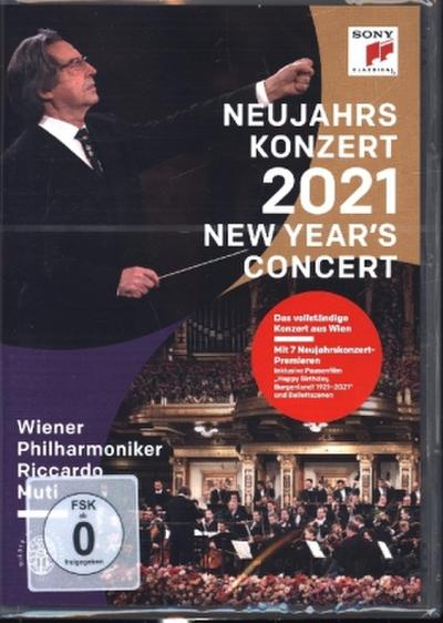 Neujahrskonzert 2021 / New Year’s Concert 2021, 1 DVD