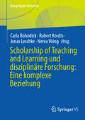 Scholarship of Teaching and Learning und disziplinäre Forschung: Eine komplexe Beziehung