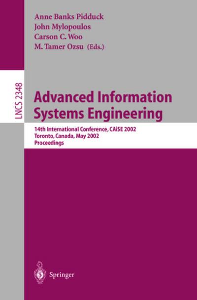 Advanced Information Systems Engineering
