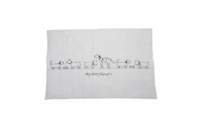 gefütterte Hundematte "my best friends"