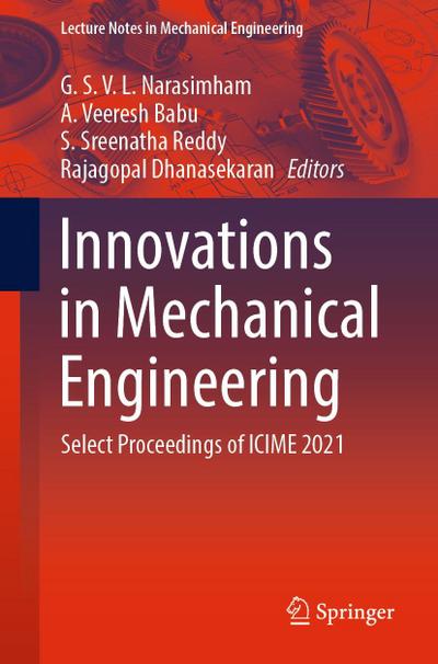 Innovations in Mechanical Engineering