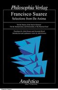 Francisco Suarez Selections from De Anima