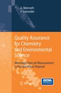 Quality Assurance for Chemistry and Environmental 