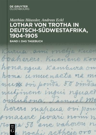 Lothar von Trotha in Deutsch-Sudwestafrika, 1904-1905