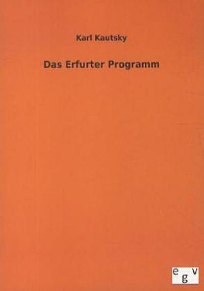 Das Erfurter Programm