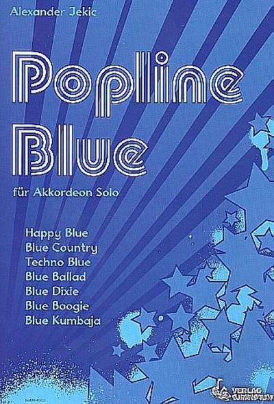 Popline Blue 7 leichte Poptitelfür Akkordeon