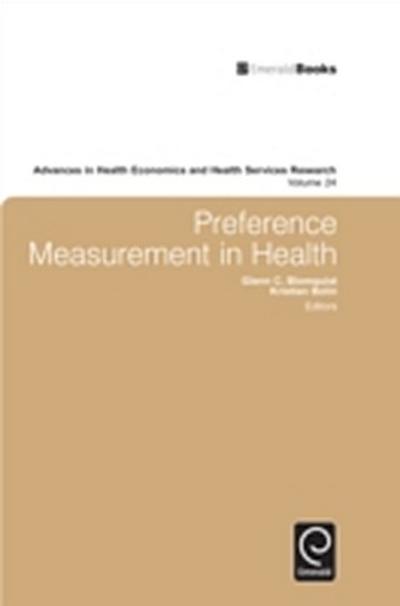 Preference Measurement in Health