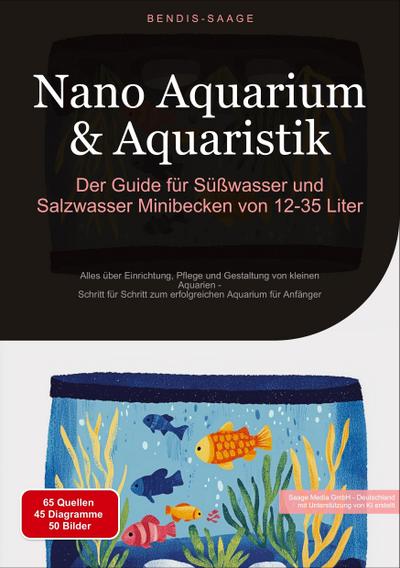 Nano Aquarium & Aquaristik: Der Guide für Süßwasser und Salzwasser Minibecken von 12-35 Liter
