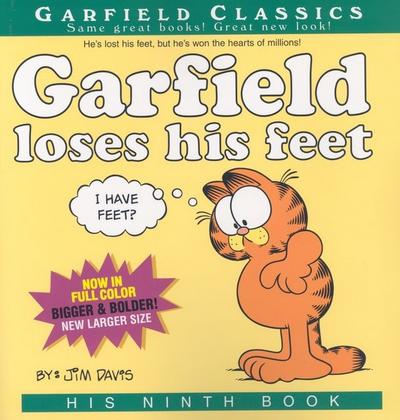Garfield loses his feet
