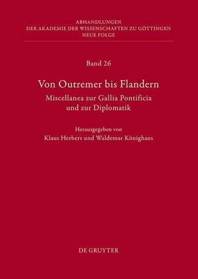 Von Outremer bis Flandern