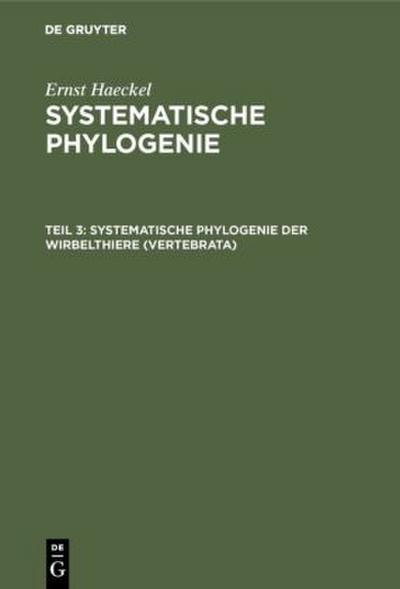 Systematische Phylogenie der Wirbelthiere (Vertebrata)