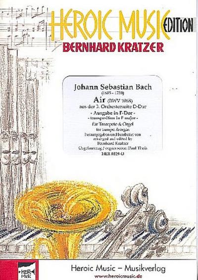 Air BWV1068 (Fassung in F)für Trompete und Orgel