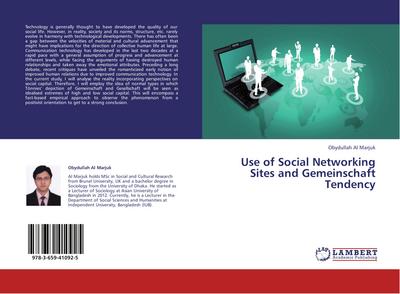 Use of Social Networking Sites and Gemeinschaft Tendency