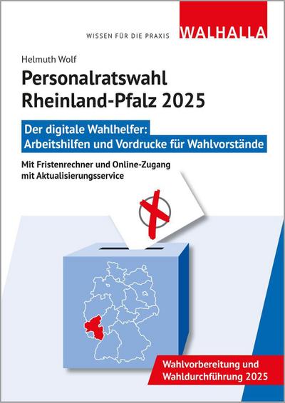 CD-ROM Personalratswahl Rheinland-Pfalz 2025, CD-ROM