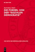 Die Formel von der „sozialen Demokratie“