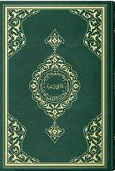 Cami Boy Kuran-i Kerim Renkli, Yesil, Mühürlü