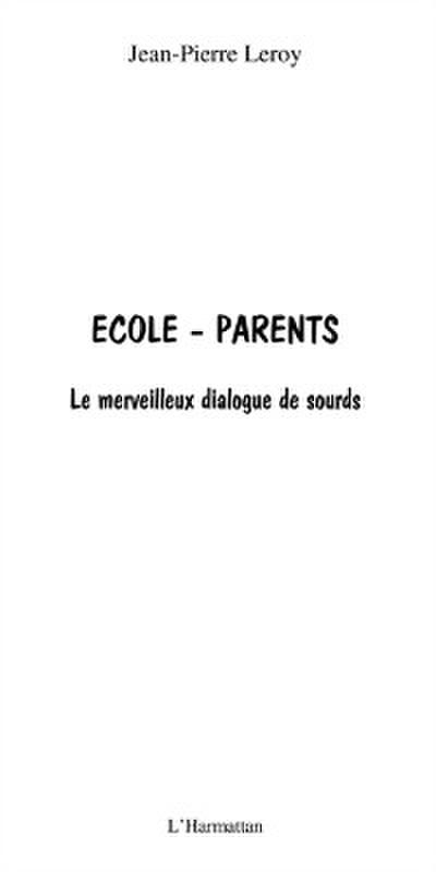 Ecole - parents
