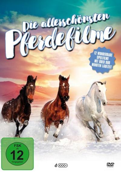 Die allerschönsten Pferdefilme, 4 DVDs