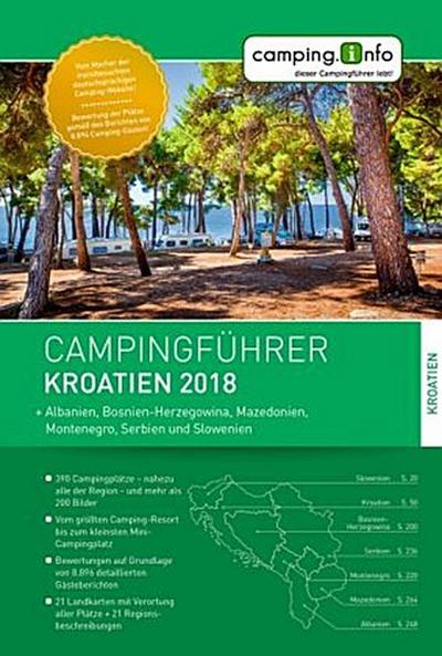 Campingführer Kroatien 2018