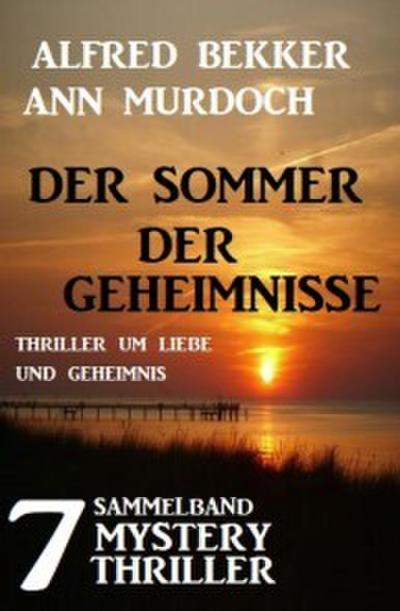 Sammelband 8 Mystery Thriller - Der Sommer der Geheimnisse