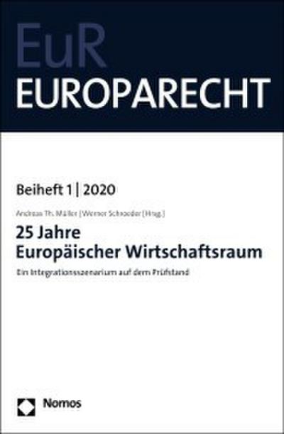 25 Jahre Europäischer Wirtschaftsraum