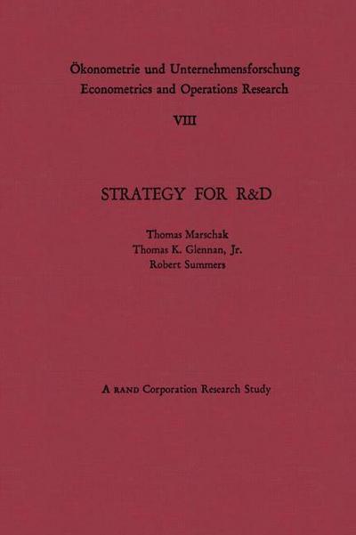 Strategy for R&D: Studies in the Microeconomics of Development