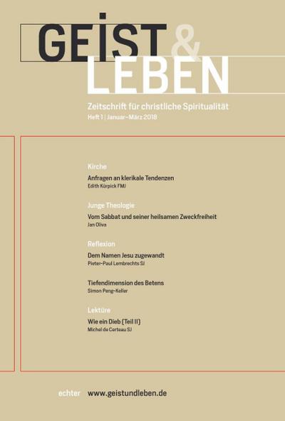 Geist & Leben 1/2018