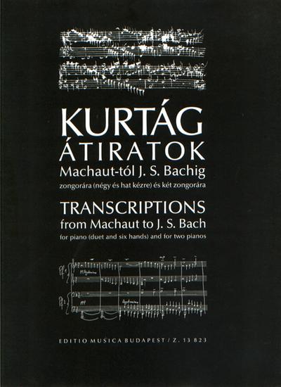 Transkriptionen von Machaut bis Bachfür Klavier zu 4-6 Händen