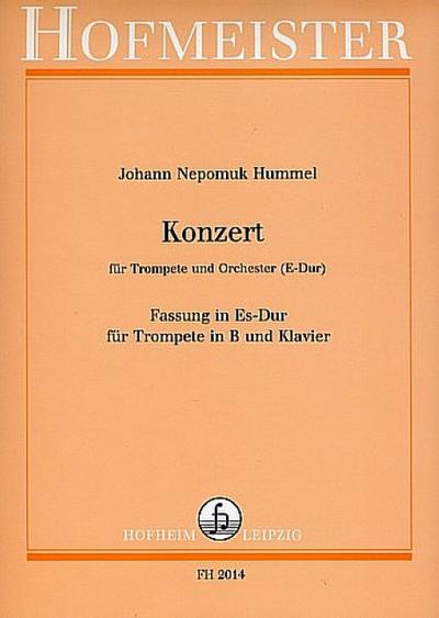 Konzert E-Dur für Trompete und Orchester