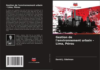 Gestion de l’environnement urbain - Lima, Pérou