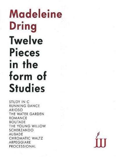 12 Pieces in the Form of Studiesfor piano