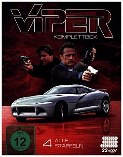 Viper - Komplettbox: Alle vier Staffeln, 22 DVD