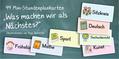 99 Mini-Stundenplankarten - ’Was machen wir als Nächstes?’
