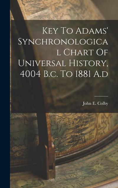 Key To Adams’ Synchronological Chart Of Universal History, 4004 B.c. To 1881 A.d