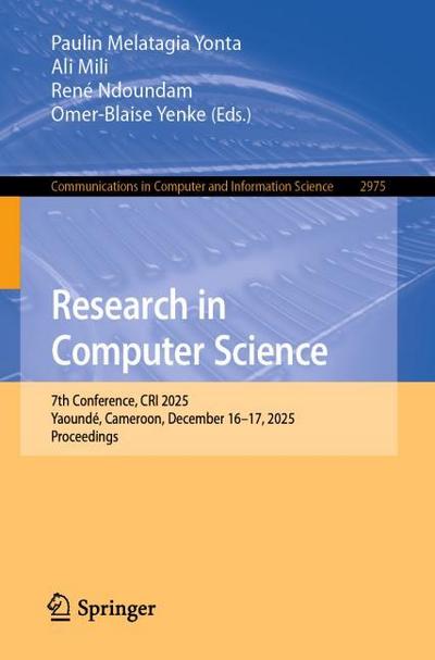 Research in Computer Science