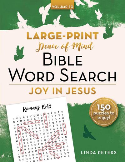 Peace of Mind Bible Word Search: Joy in Jesus