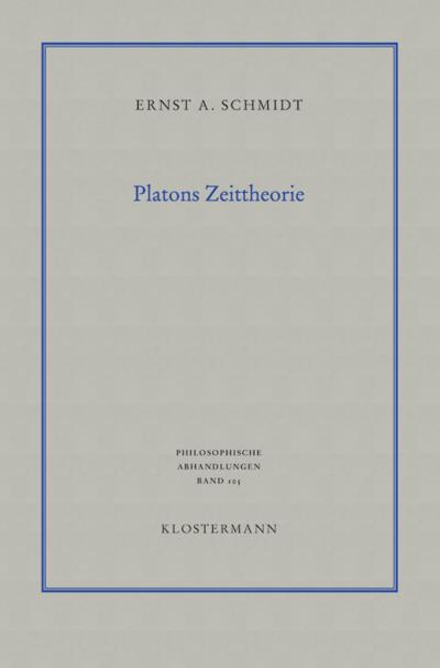 Platons Zeittheorie